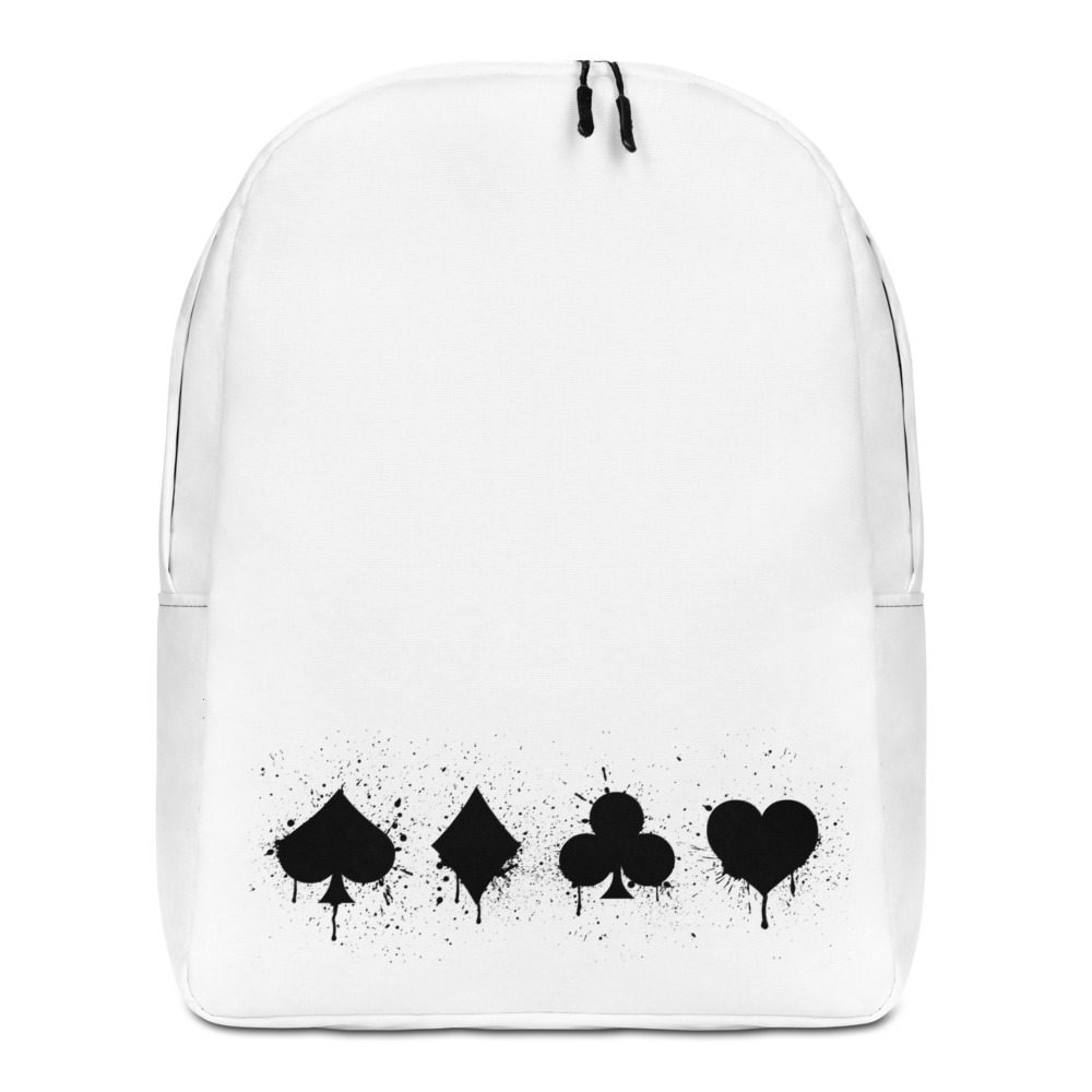Playing Card Suit Minimalist Backpack