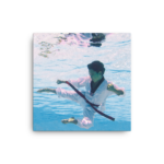 Kid Tae Kwon Do Underwater Canvas