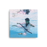 Kid Tae Kwon Do Underwater Canvas