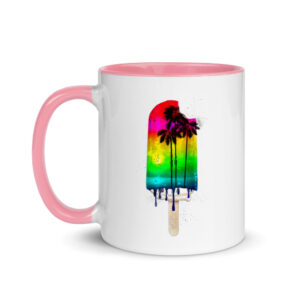 Hot Day Mug with Color Inside